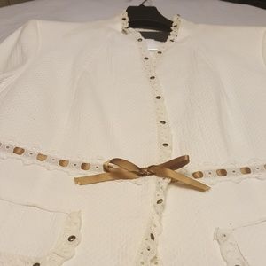 Bern and Most white 2PC suit